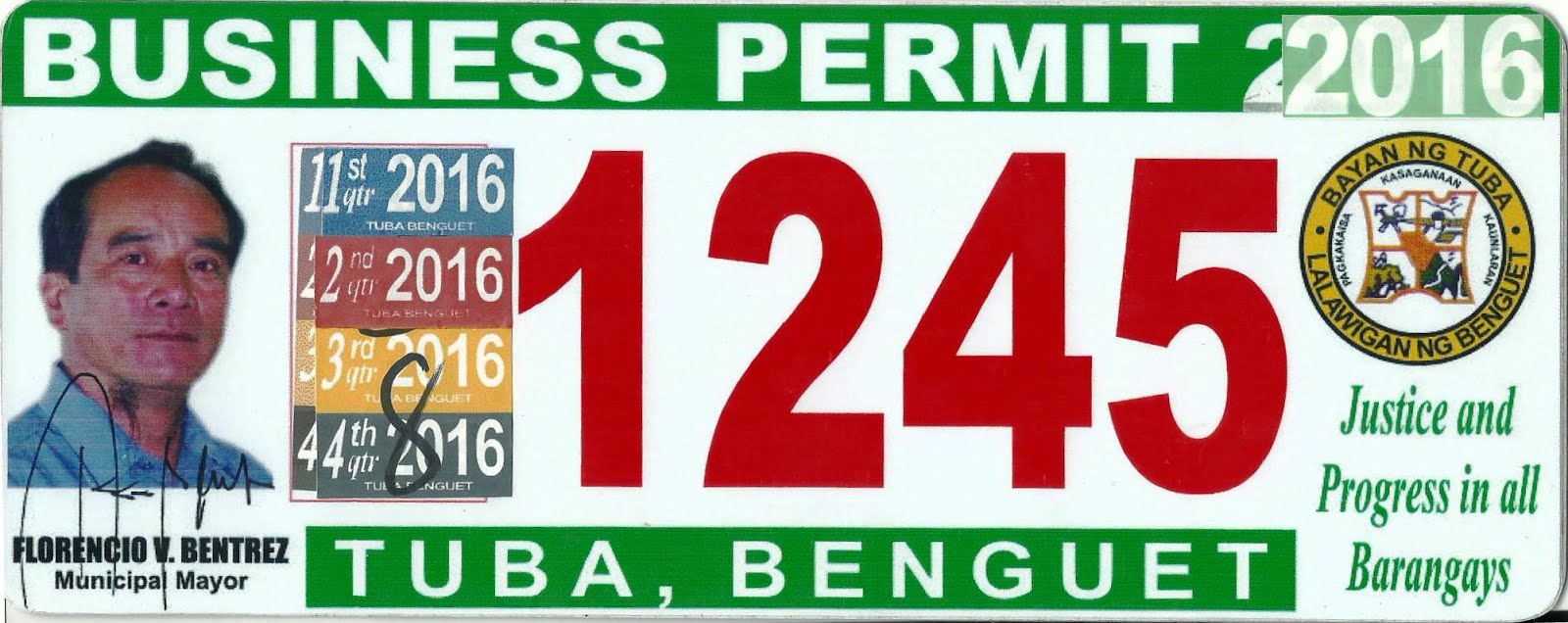 Busines Plates