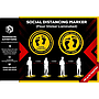 Social Distancing Floor Sticker